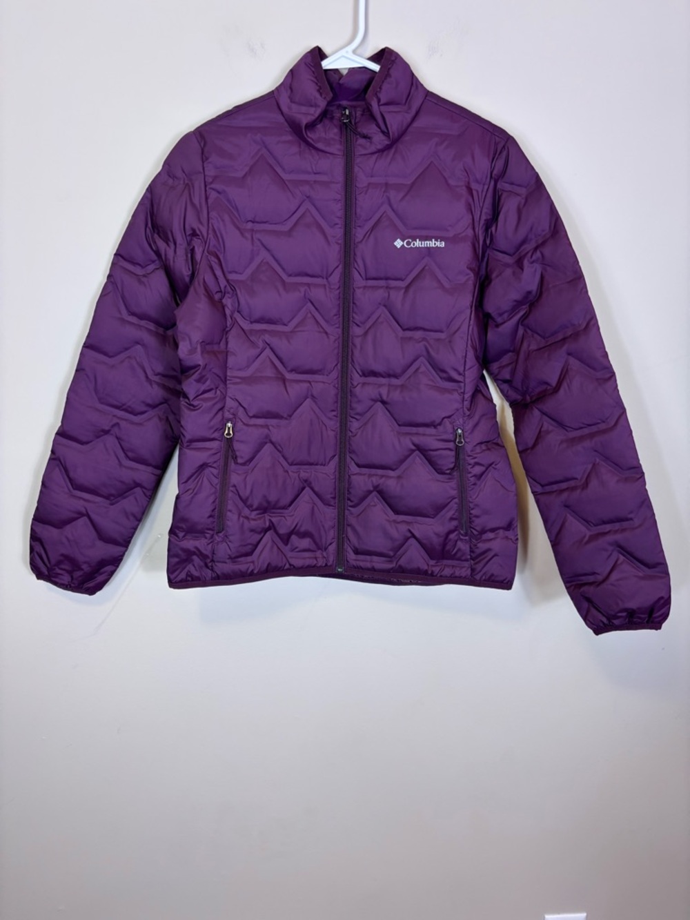 Columbia Women’s Purple 650 Down Puffer Winter Jacket Medium